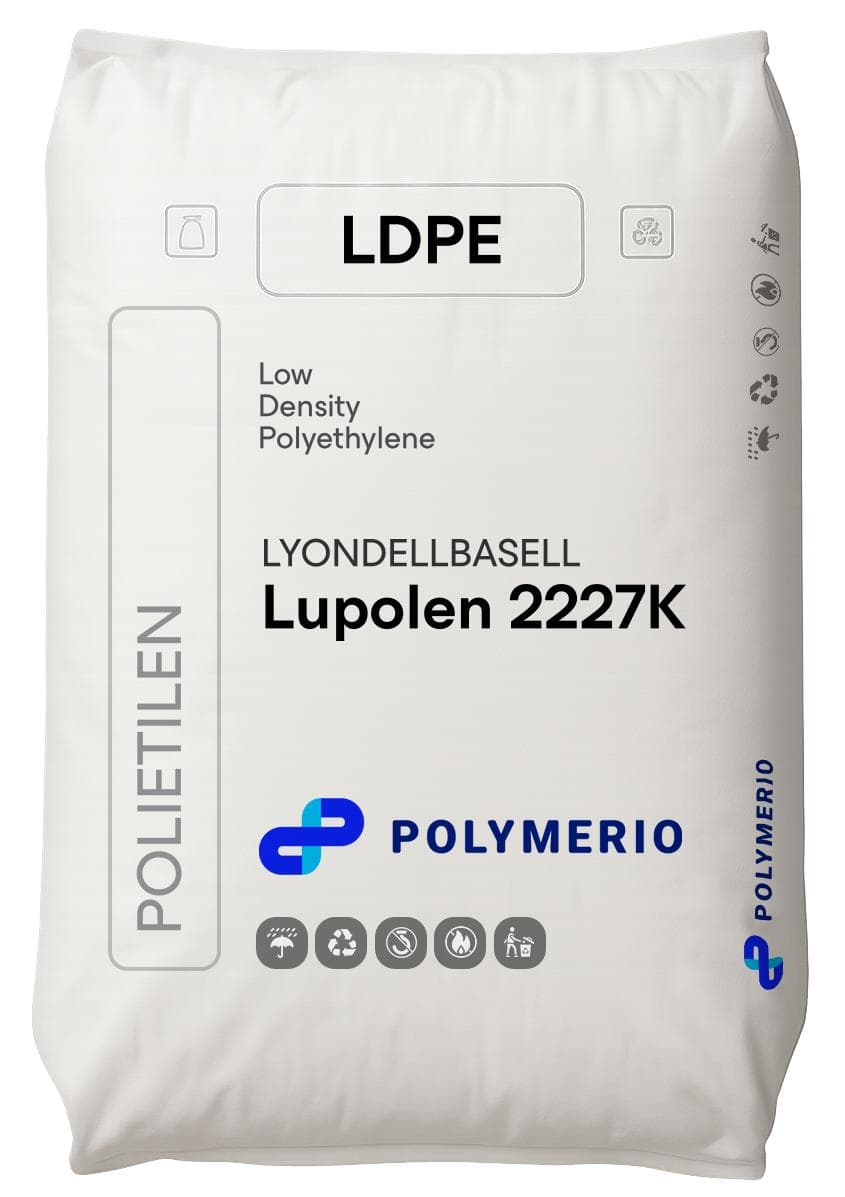 LDPE Basell 2227K material